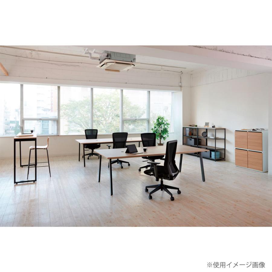 法人限定  ワークテーブル 幅2400×奥行1100×高さ720mm 抗ウイルス加工 抗菌加工 角型天板テーブル 長方形テーブル 会議テーブル オフィス 日本製 ASO-W2411の画像