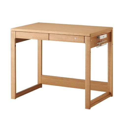 コイズミファニテック 学習机 幅900×奥行600×高さ730mm 木製 学習