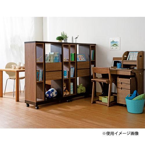 オプション キャスター台 幅700×奥行380×高さ100mm キャスター脚 日本製 パーテーションシェルフ PS-70L用キャスター台 PS-70CAの画像