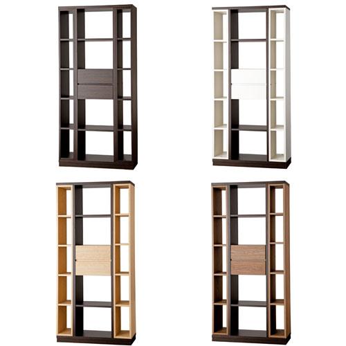 オープンシェルフ ハイタイプ 幅900×奥行380×高さ1910mm 木製ラック