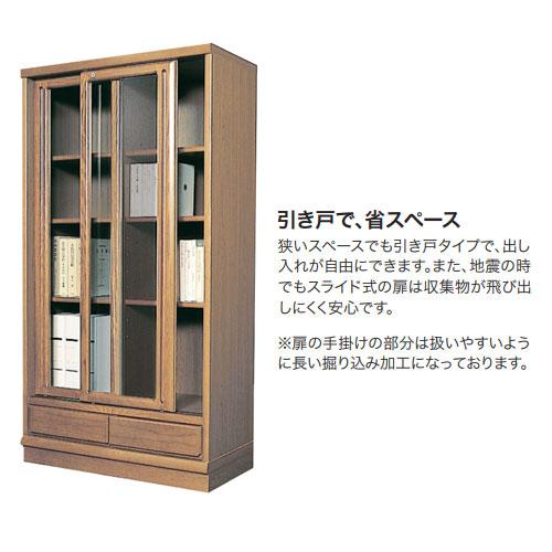 木製キャビネット ロータイプ 幅1203×奥行400×高さ1503mm ウォールモカ