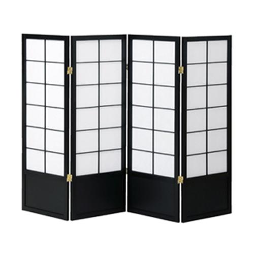 弘益 法人送料無料 衝立 4連 高さ120cm 和風衝立 4連衝立 間仕切り