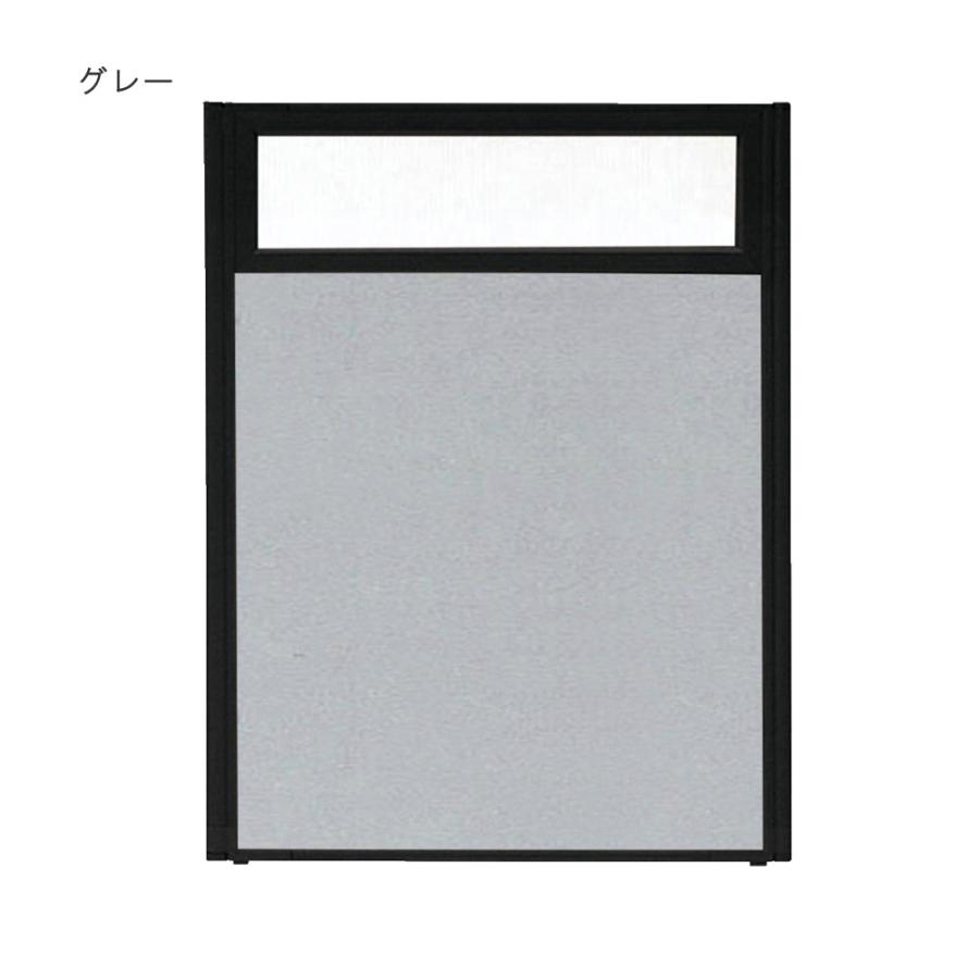 法人送料無料  パーテーション 幅900×高さ1165mm 上部半透明 パネル 仕切り パーティション 衝立 ローパーティション オフィス 日本製 おしゃれ MPB-1209Uの画像