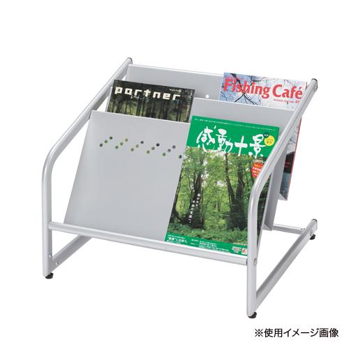法人限定 マガジンスタンド フロアタイプ 高さ400mm 3段 A3 A4 カタログスタンド マガジンラック ディスプレイラック ロビー オフィス 待合室 病院 NFM-50_1