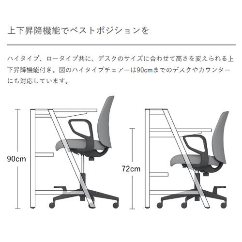 KOKUYO（コクヨ） 組立設置無料 オフィスチェア オプティ ロータイプ