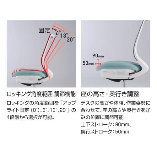 組立設置無料  オフィスチェア コクヨ ミトラ2 ファブリック アディショナルバック ブラック脚 肘なし ランバーサポートなし 事務椅子 Mitra2 C04-B300CU-E1の画像