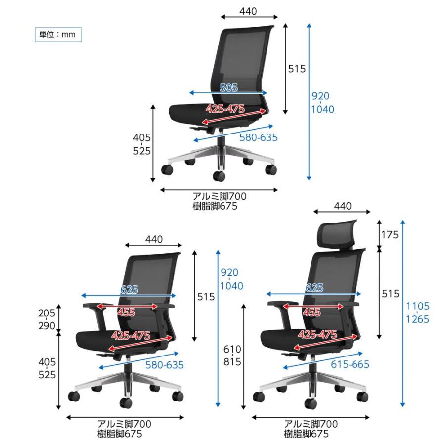 コクヨ オフィスチェア 肘なし
 会議チェア トレンザ Wizard4 ウィザード4／ローバックタイプ／肘なし／ブラック樹脂脚／布