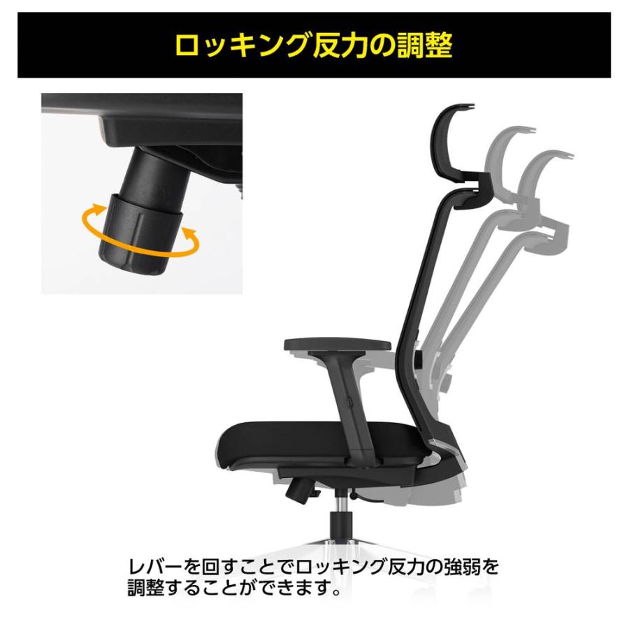 KOKUYO（コクヨ） オフィスチェア 肘なし デスクチェア パソコンチェア