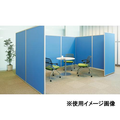 弘益 法人限定 パーテーション 幅100×高さ180 両面安定脚 自立式