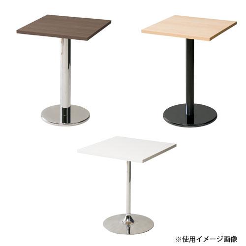 抗ウイルスカフェテーブル 天板 角型 幅500×奥行500mm 抗菌 ダークブラウン ナチュラル ホワイト ロビーテーブル サイドテーブル ロビー カフェ 日本製 SI-5050_1
