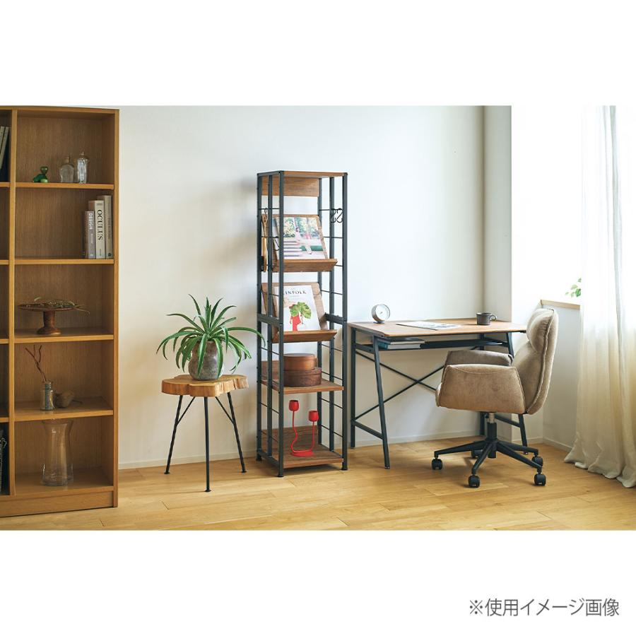 弘益 マルチラックS 幅350×奥行き350×高さ1560mm 転倒防止バンド付 棚