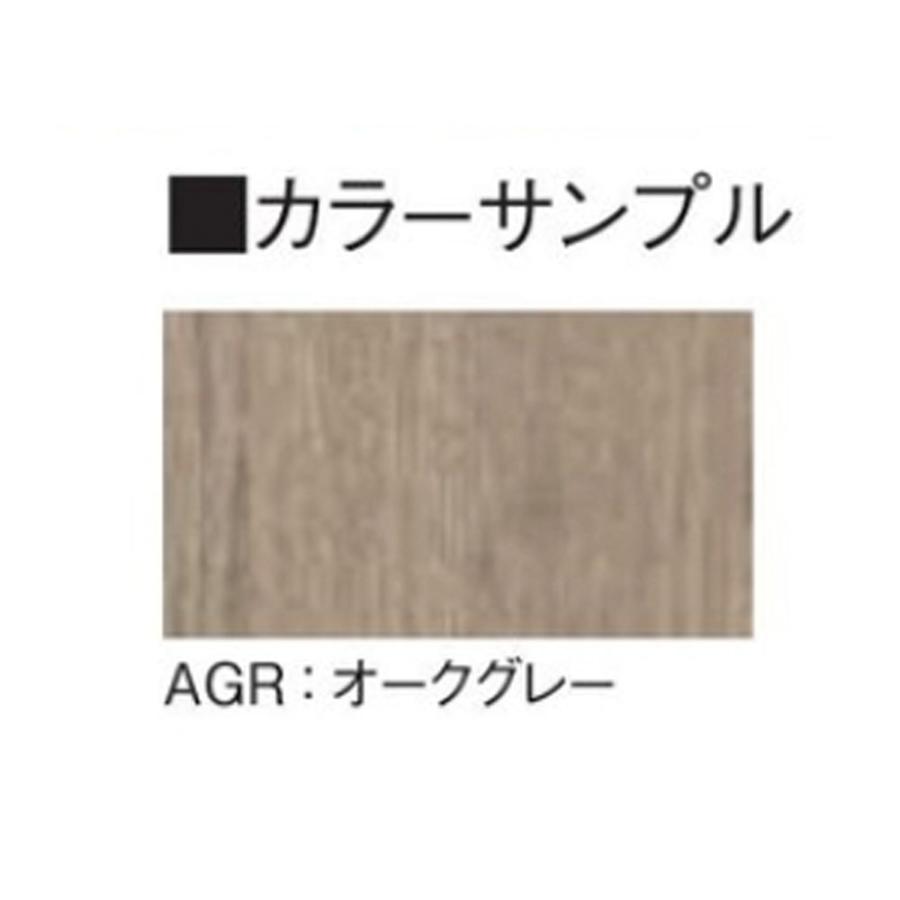 法人限定  木製ゴミ箱カウンター ゴミ箱2個付き 幅800×奥行615×高さ925mm オークグレー アジャスター付き 木製 分別 ごみ箱収納 オフィス家具 日本製 WS-GC_2