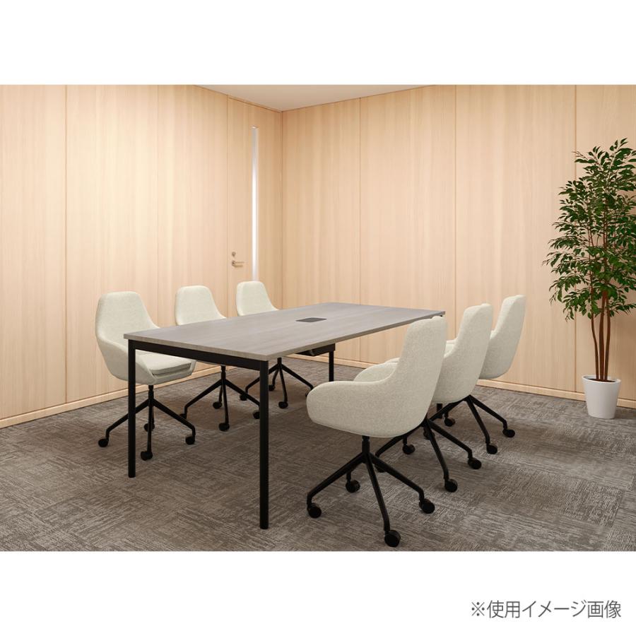 弘益 法人限定 WS-MTミーティングテーブル 幅1500×奥行750×高さ720mm