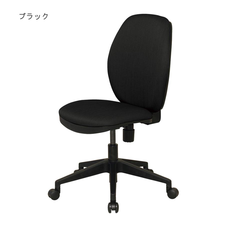 デスクチェア 肘なし パソコンチェア 事務椅子 ワークチェア ミーティングチェア オフィスチェア 会社 オフィス 事務所 布張り 背ロッキング おしゃれ YSC01_4