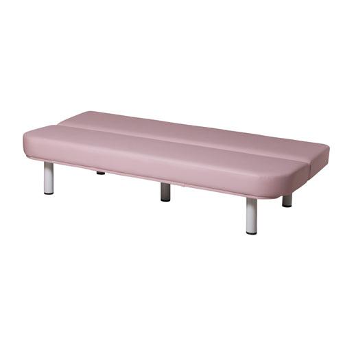 弘益 法人送料無料 ソファベッド 幅1820×奥行815×高さ735mm ピンク 耐