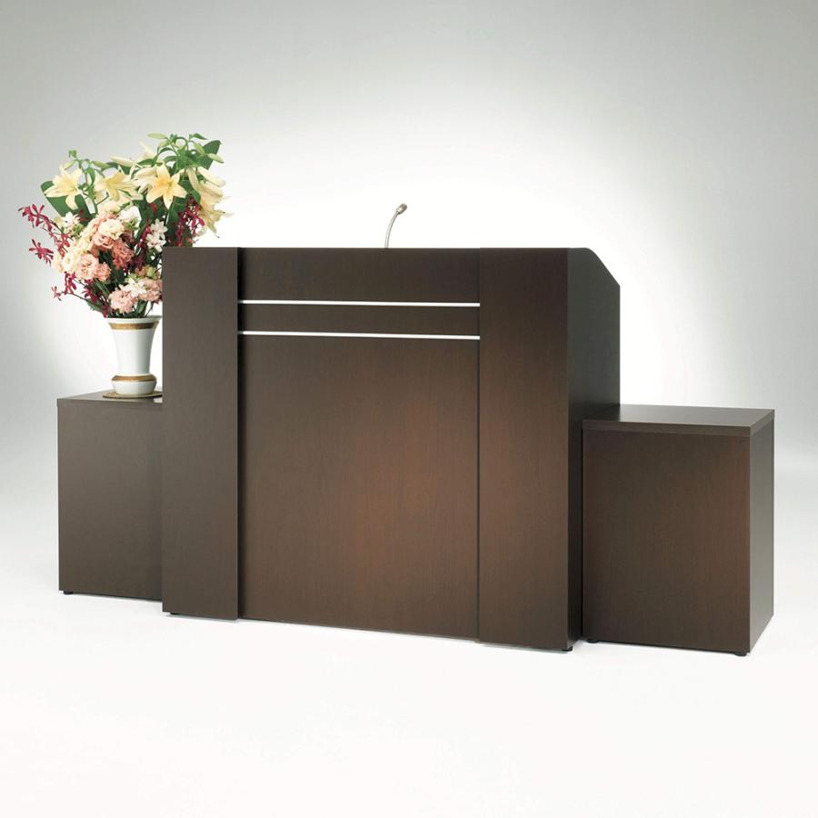 ライオン事務器 法人限定 花台 BL2シリーズ 幅450mm 花瓶台 フラワー