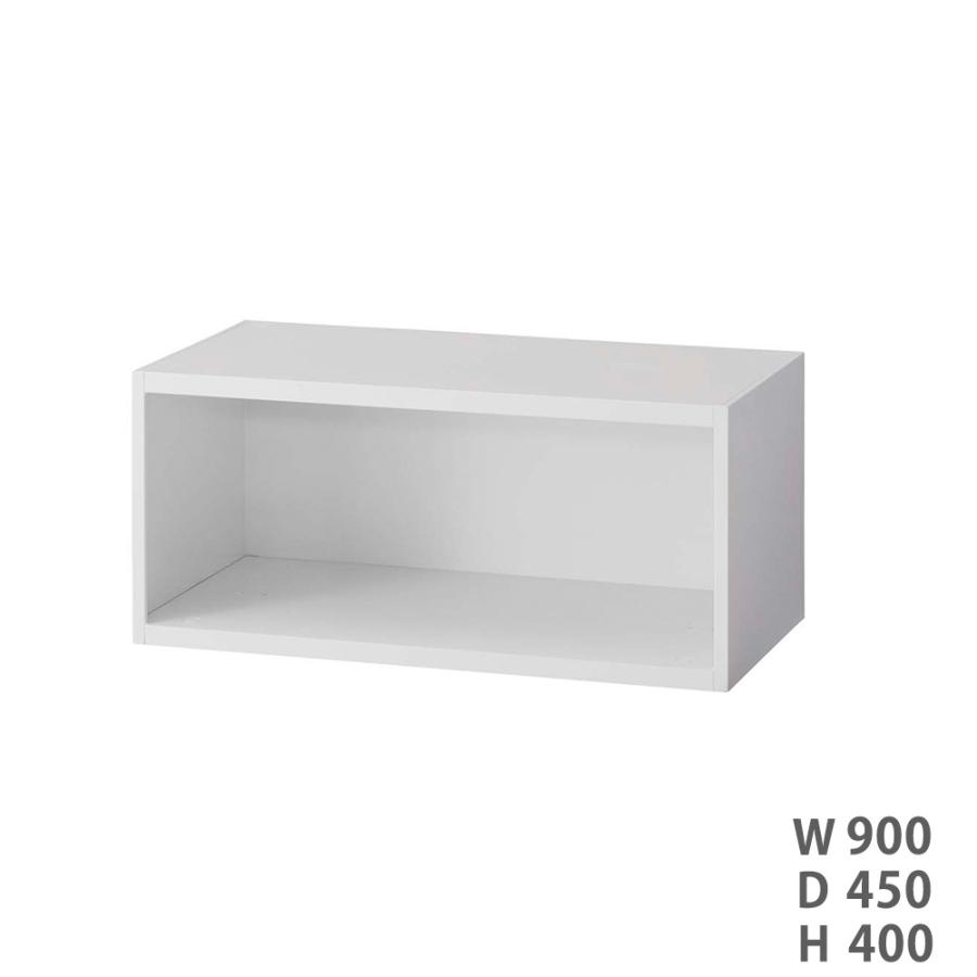 ライオン事務器 法人限定 オープン書庫 LEO 上置き 幅900×奥行450×高さ 