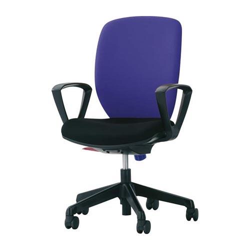 法人限定 シルフィード ライオン事務器 ハイバック 固定肘 オフィスチェア デスクチェア LION Sylphide No.1276F オフィス 事務 おしゃれ 布張り No1276F