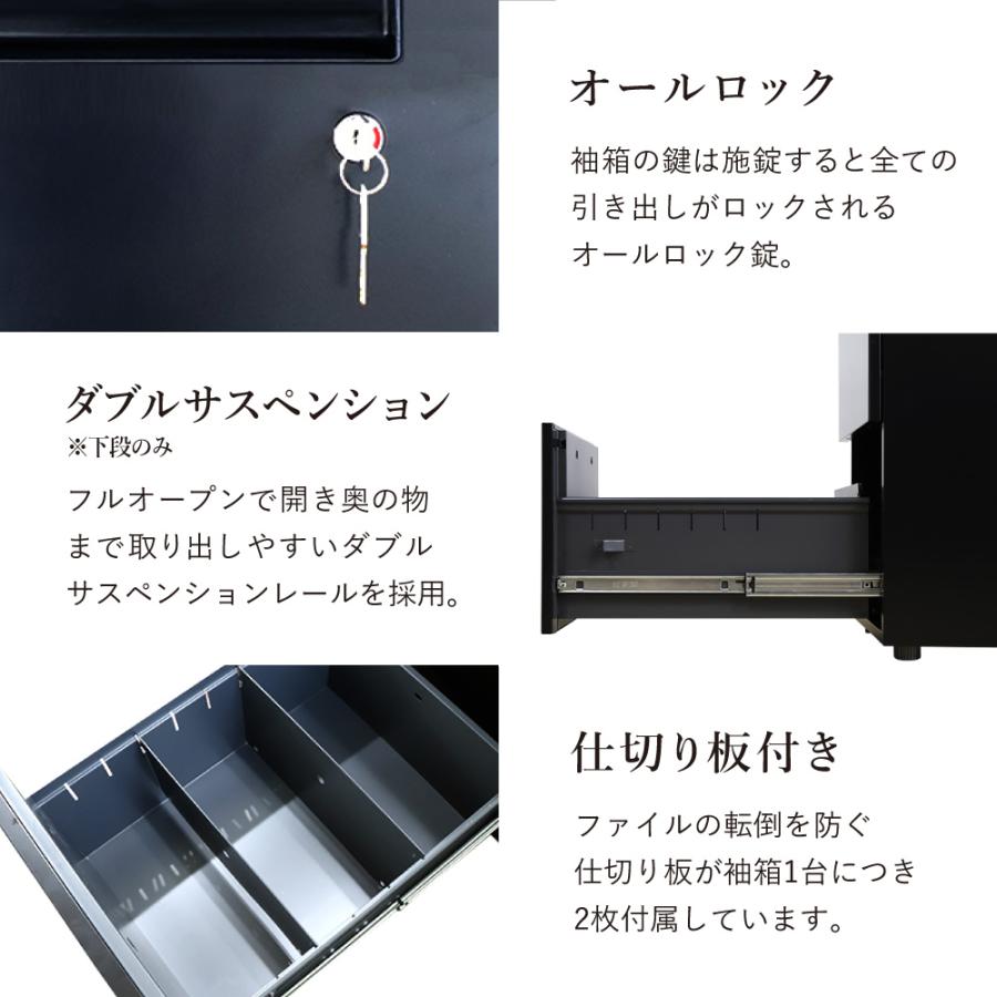 エグゼクティブデスク 幅160cm 両袖机 1600×700mm オフィスデスク 役員用デスク 社長 机 役員机 役員用家具 応接室 社長室 ブラック 木目調 PCデスク LRD-167BKの画像