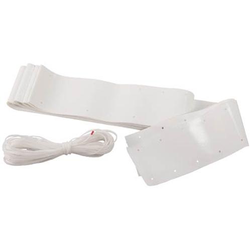 SANWA TAIKU 白帯 取替セット テニスネット用 幅11cm 長さ13m 取り付け