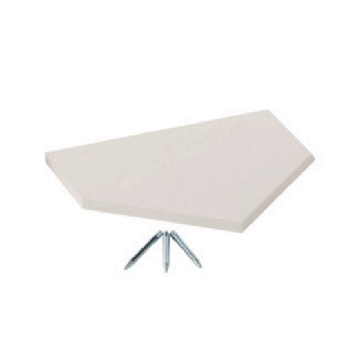 ホームベース 一般用mm ゴム製 野球用品 体育用品 野球 ソフトボール 体育 部活動 グラウンド 野球場 スポーツ施設 S 4965 Ls S 4965 Lookit オフィス家具 インテリア 通販 Yahoo ショッピング