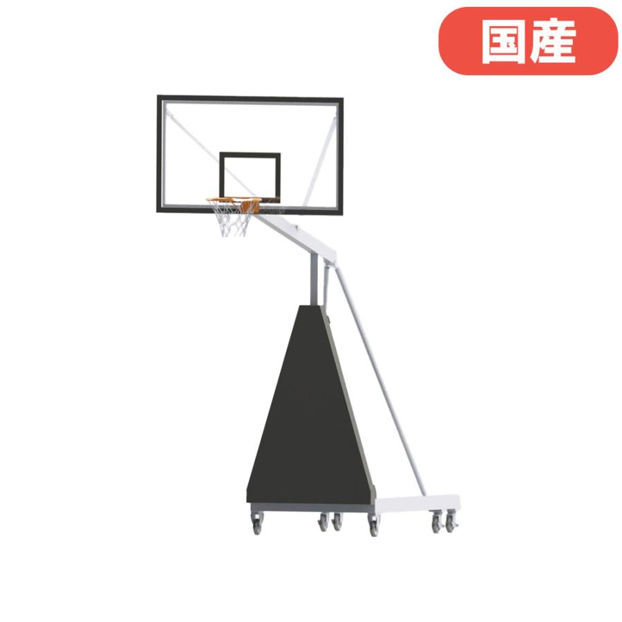 SANWA TAIKU 法人限定 バスケットゴール 一般用 移動式 アクリルボード