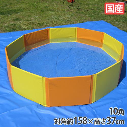 折りたたみプール 10角 パタパタプール ビニールプール ボールプール 