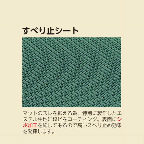 法人限定  体操マット 6cm厚 6号帆布 すべり止め付 150×600×6cm SGマーク付 運動マット 体育マット コンビマット 跳び箱 学校 体育 鉄棒 日本製 S-7853の画像
