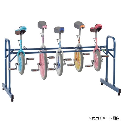 一輪車ハンガー 10台用 用具収納 運動場 収納庫 用具入れ 倉庫 体育倉庫 物置 小学校 児童館 学童 子ども 大型収納 収納 一輪車収納 収納台 スチール S-9248_1