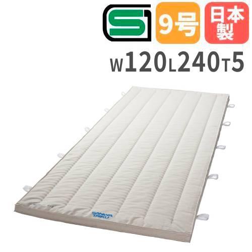 SANWA TAIKU 体操マット 5cm厚 9号帆布 120×240×5cm SGマーク付 運動 