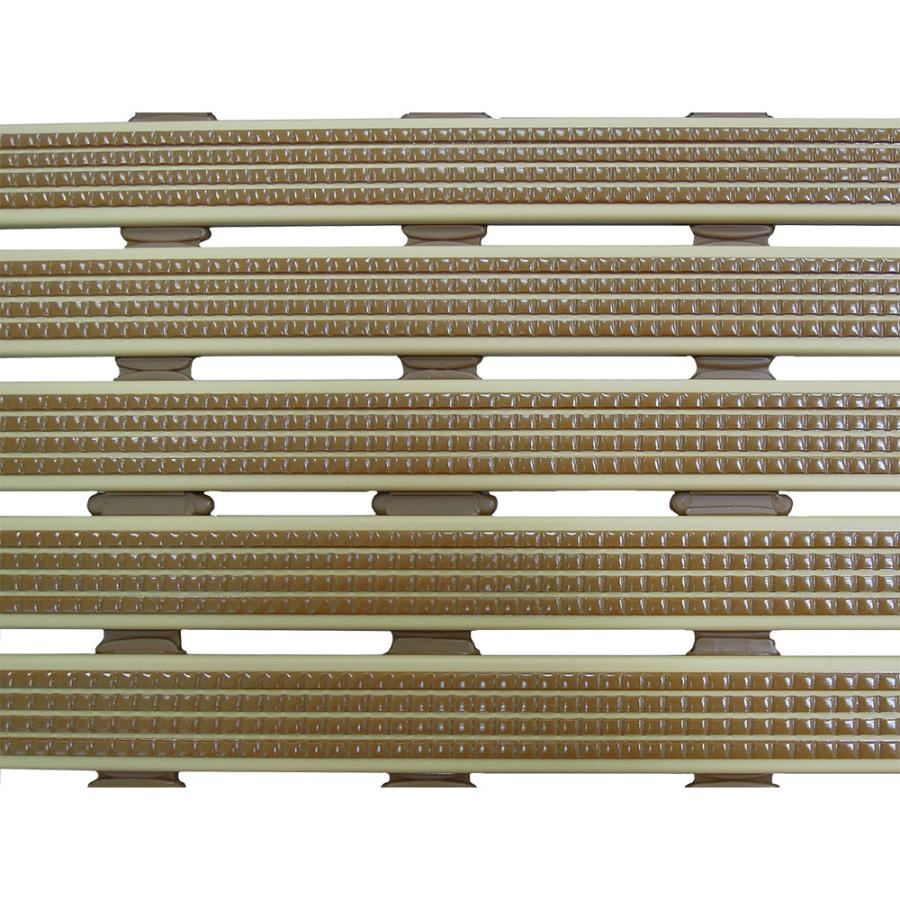 法人限定  ロールスノコ 幅600×長さ3000×厚さ15mm すのこマット 巻き取りスノコ 折りたたみすのこ 収納すのこ シャワールーム ロッカールーム RS2-3000の画像