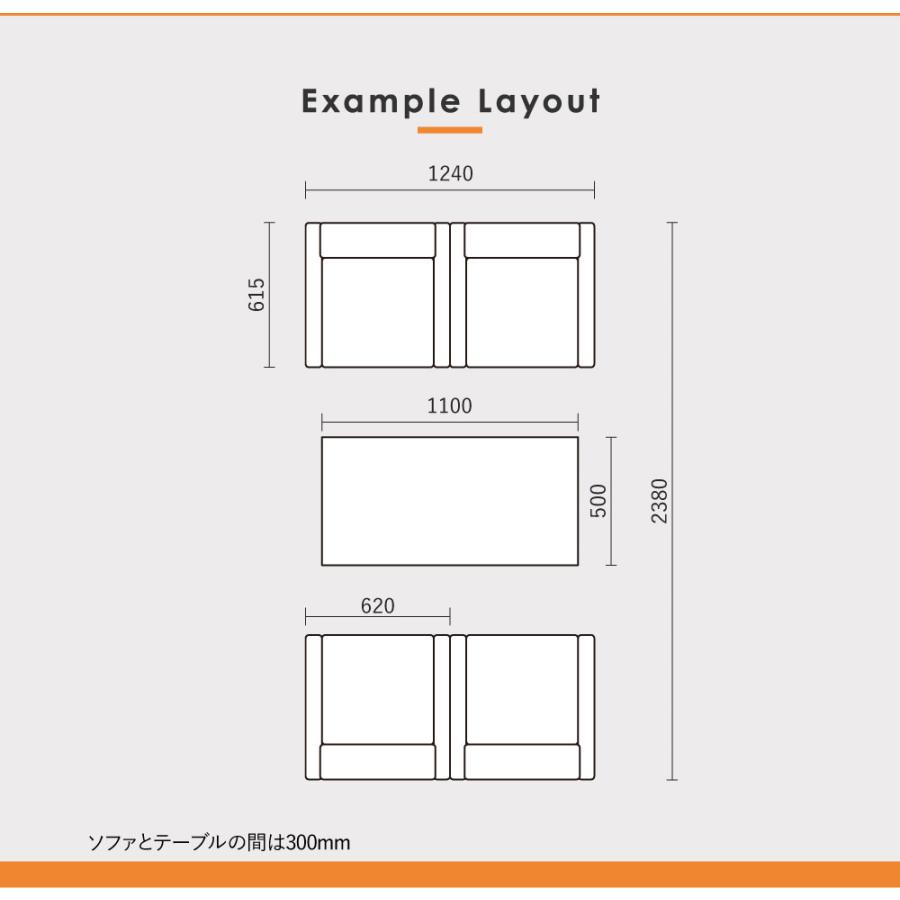 応接セット 5点セット 4人用 ソファセット 応接室 テーブル 椅子 センターテーブル おしゃれ 合皮 レザー 黒 リビング オフィス 会議セット アプティ APT-1A4T3S_16