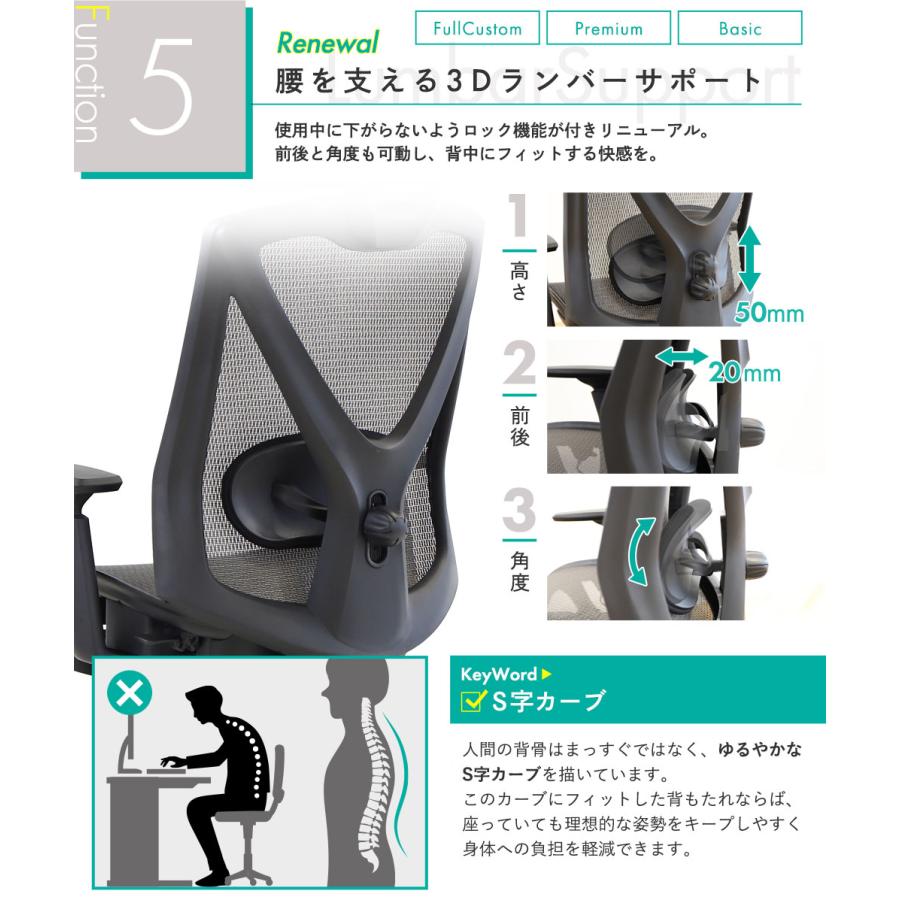 倉庫受取限定 オフィスチェア メッシュ ヘッドレスト付 ハンガー付 デスクチェア パソコンチェア ワークチェア ゲーミングチェア 在宅ワーク 黒 DF-1HR-SO_10