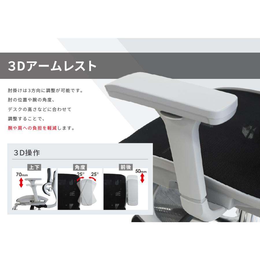 オフィスチェア メッシュ デスクチェア 肘付 ランバーサポート パソコンチェア ワークチェア 事務椅子 高機能チェア PCチェア メッシュチェア チェア 在宅 DP-1