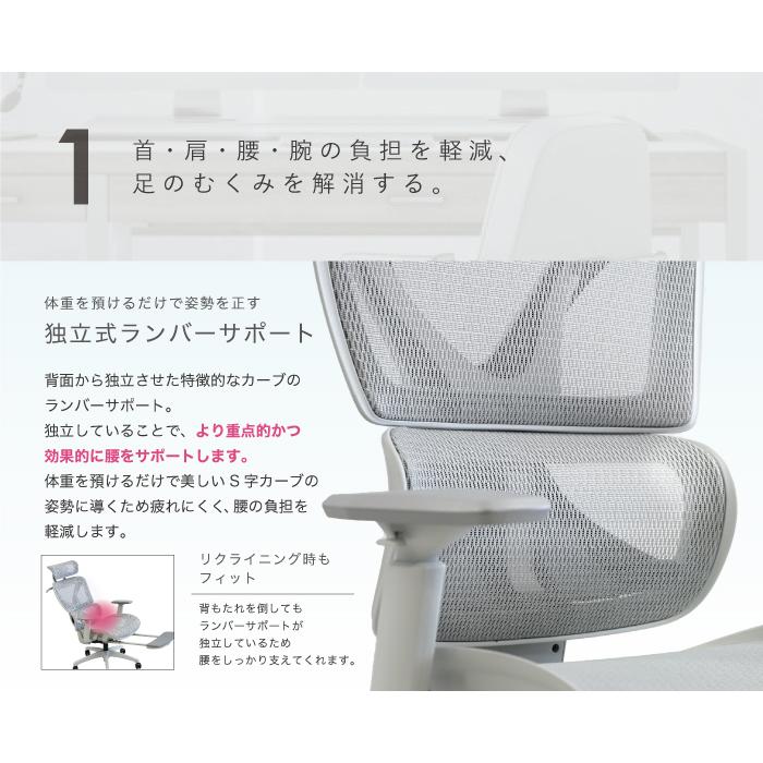 LOOKIT（ルキット） ワークチェア オフィスチェア メッシュ 肘付き