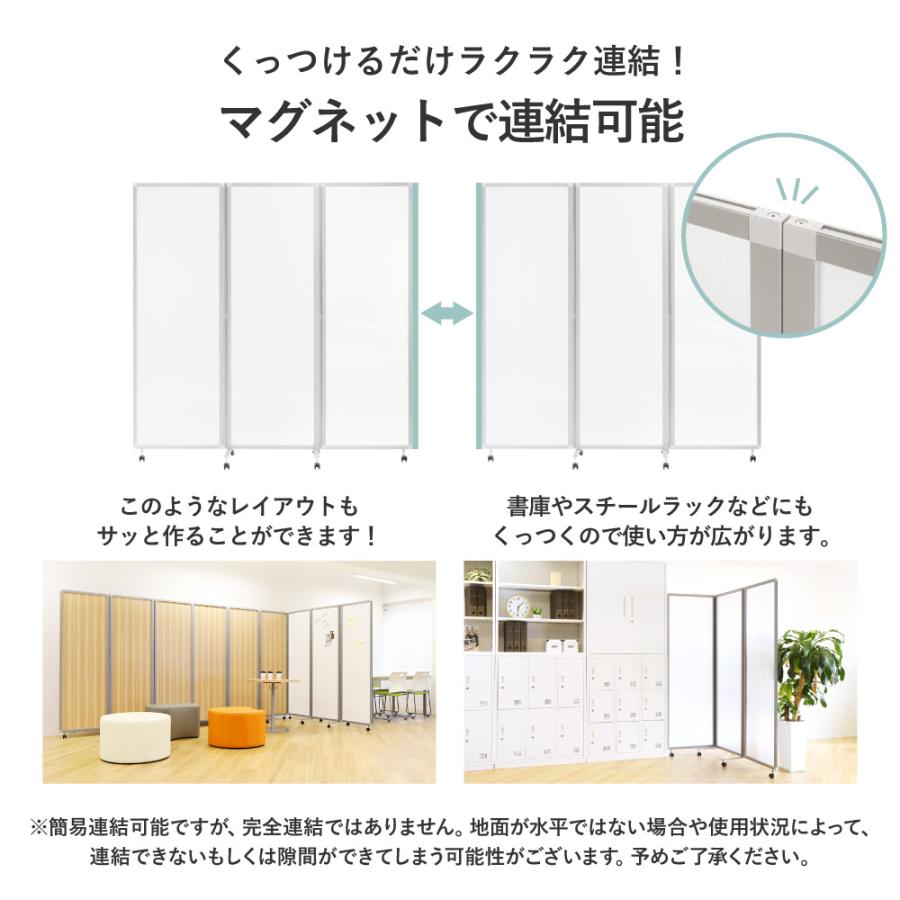 LOOKIT（ルキット） 法人限定 アクリルパーテーション 折りたたみ 3連
