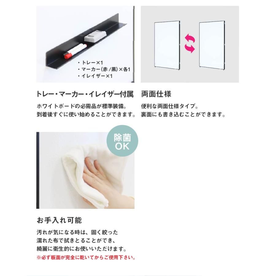 倉庫受取限定  パーテーション ホワイトボード 間仕切り 幅1200×高さ1800mm ローパーテーション パーティション ローパーティション パネル GLP-1812H-SOの画像
