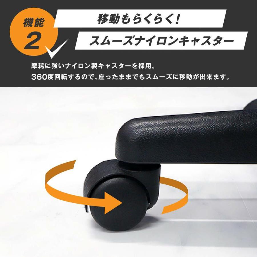 オフィスデスク オフィスチェア セット 幅1400×奥行600mm ホワイト ワークデスク 事務机 デスクチェア パソコンチェア 椅子 メッシュ オフィス LRD-146-QUE-1AR_19