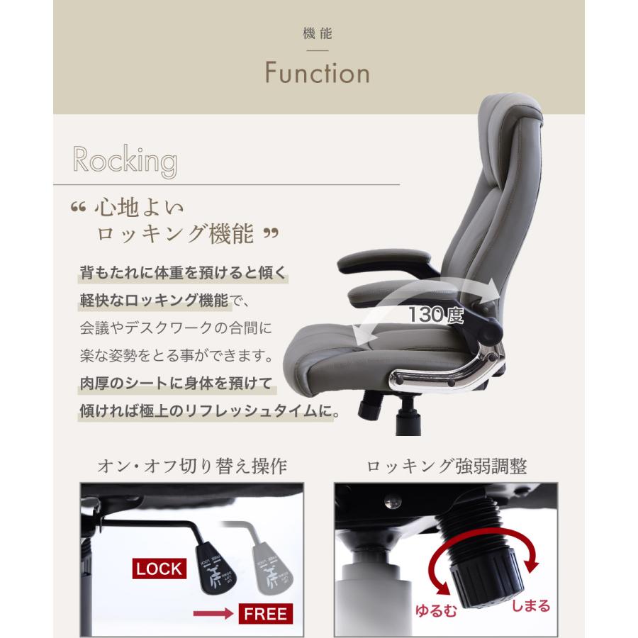 LOOKIT（ルキット） オフィスチェア エグゼクティブチェア 肘付き