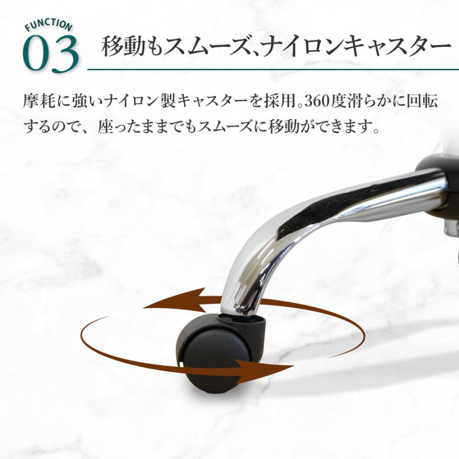オフィスチェア 肘付き 合成皮革 デスクチェア ワークチェア パソコンチェア 事務椅子 作業椅子 椅子 チェア おしゃれ シンプル レザー オフィス 会議 QUE-2AR_8