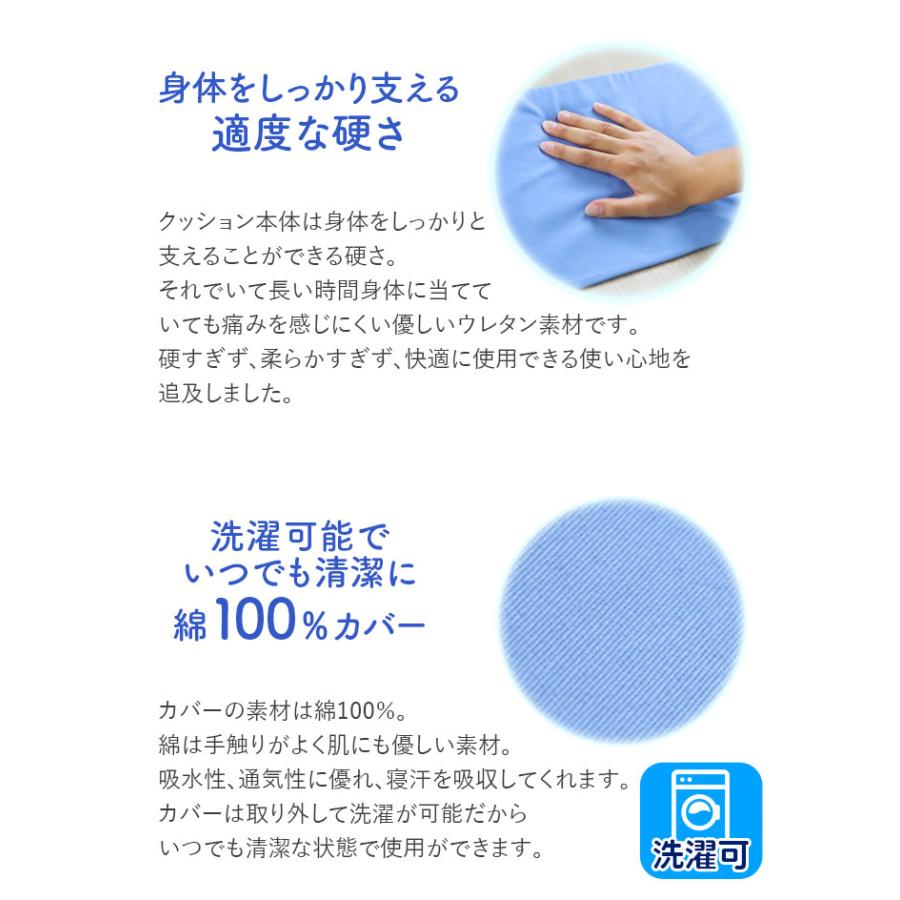 体位変換クッション 2点セット 床ずれ防止クッション 三角クッション
