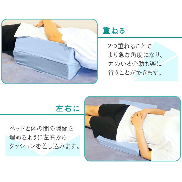 体位変換クッション 2点セット 床ずれ防止クッション 三角クッション