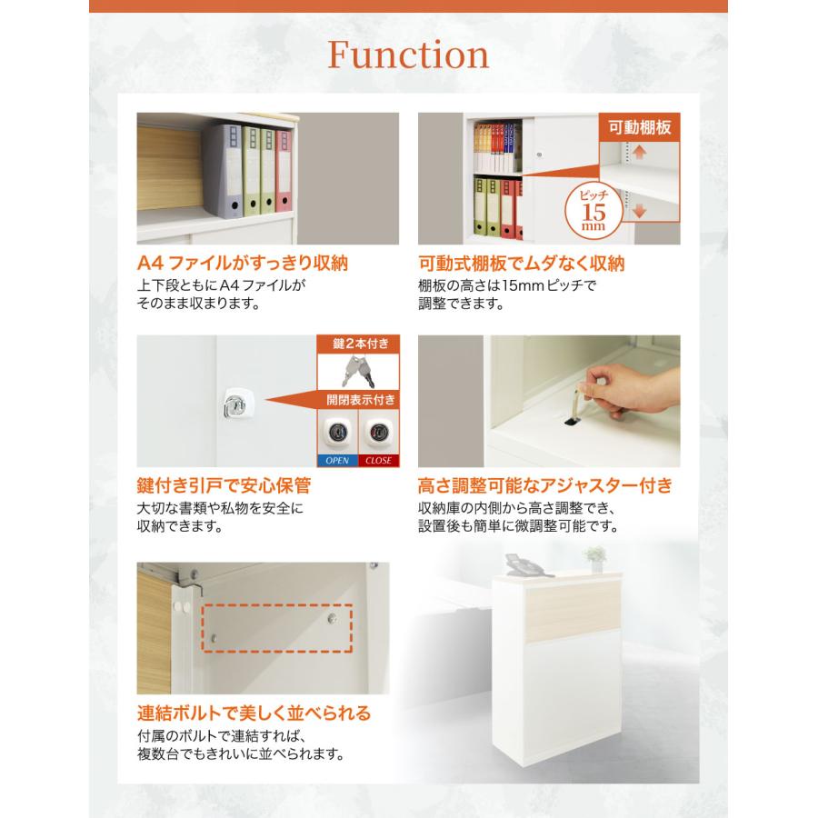 LOOKIT（ルキット） ハイカウンター 幅800×奥行360×高さ1090mm