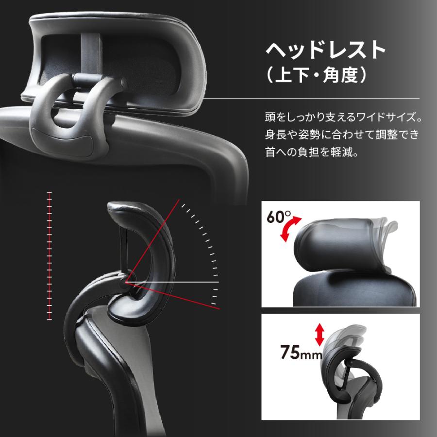 LOOKIT（ルキット） オフィスチェア レザー 大きめ デスクチェア 社長