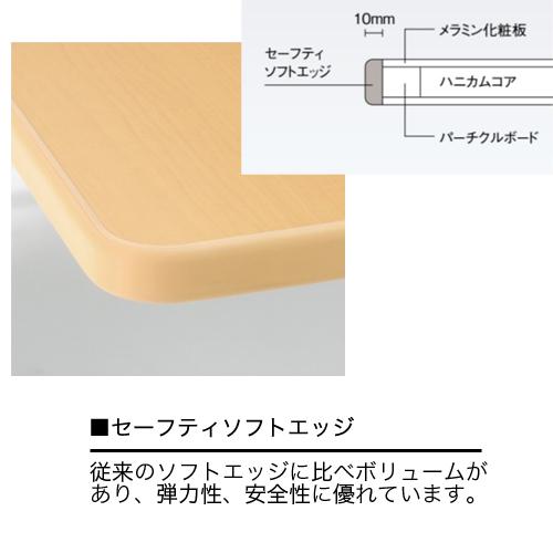 心と体の健康 法人送料無料 ダイニングテーブル 幅1600mm 奥行900mm 高さ調節 キャスター付き 折りたたみテーブル 昇降式 大型テーブル スタッキング 会議 FIZ-1690