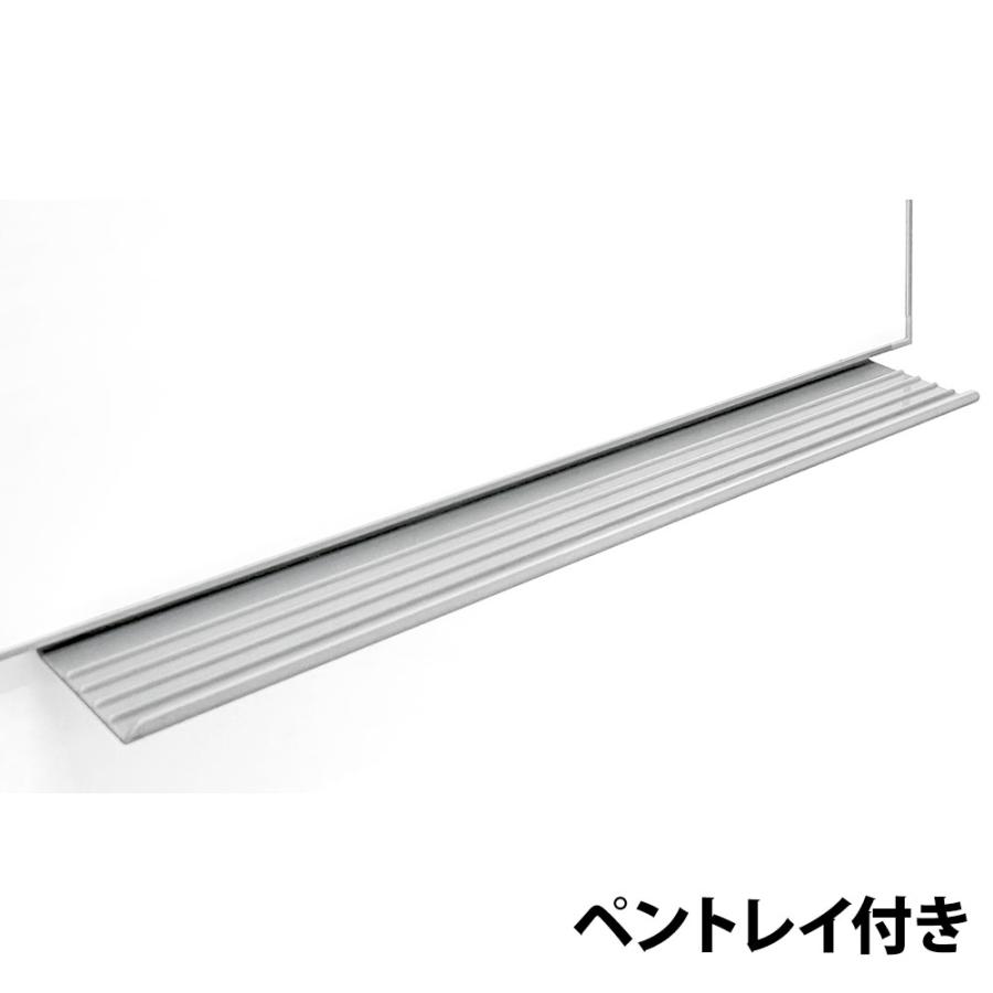 ホワイトボード 壁掛け 予定表 幅600×高さ445mm スチール 掲示板 白板 