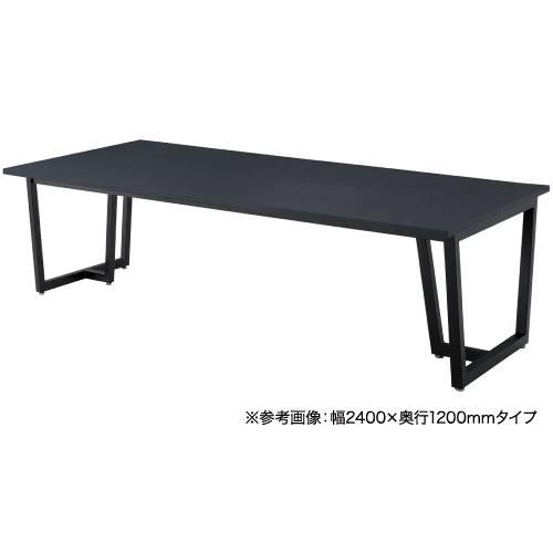 法人送料無料  会議用テーブル 幅3600×奥行1200mm ワイヤリングBOXなし 角型 ミーティングテーブル オフィステーブル ワークテーブル 作業テーブル JP-3612の画像