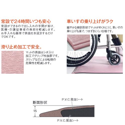 法人限定 クッションマット 900×1800mm PVC発泡シート 転倒防止 安全