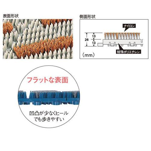 法人限定 マット 150×150mm 20個 玄関マット ドアマット 屋外マット 床マット ジョイントマット 敷物 防炎 玄関 出入口 屋外 店舗 商業施設 MR-096-072S