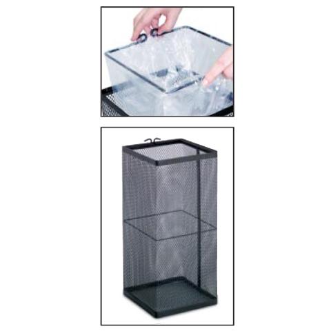 法人限定 ゴミ箱 ごみ箱 屑入れ ステンレス ステンレス製 ふた付き シンプル 大容量 高級感 業務用 屋内 オフィス 店舗 商業施設 公共施設 SU-955-250-0